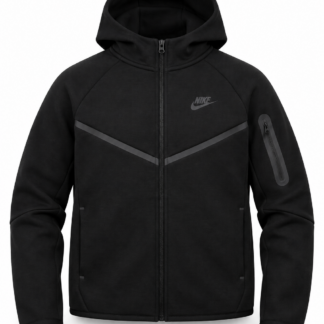 Nike Tech Fleece Zip Hoodie Black (Junior)