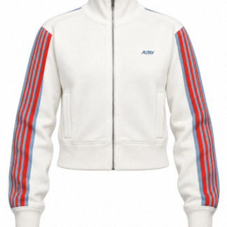 AUTRY KNITTED VISCOSE FULL ZIP JACKET WOMAN