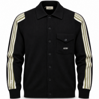 AUTRY KNITTED VISCOSE SHIRT JACKET MAN